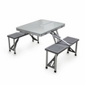 Aluminum Folding Picnic Table w/ Four Seats